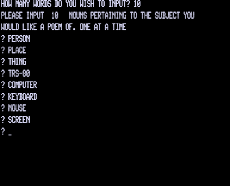 Screen shot